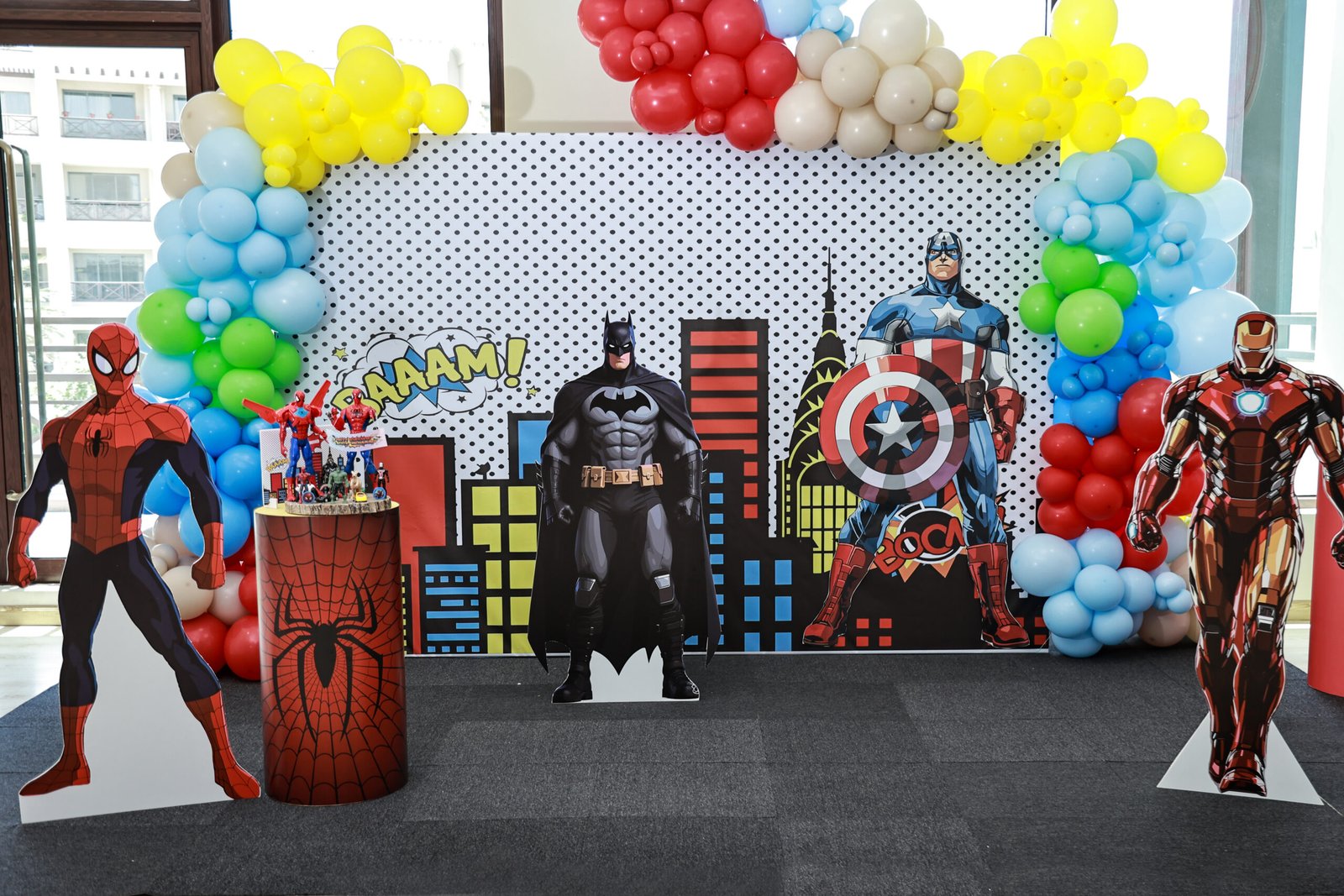 Premium themed children's birthday party at BlueBalloonia Muscat