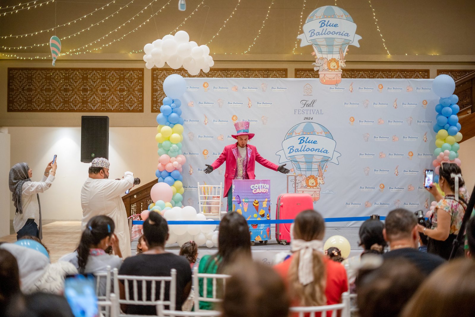 Seasonal children event at BlueBalloonia Muscat