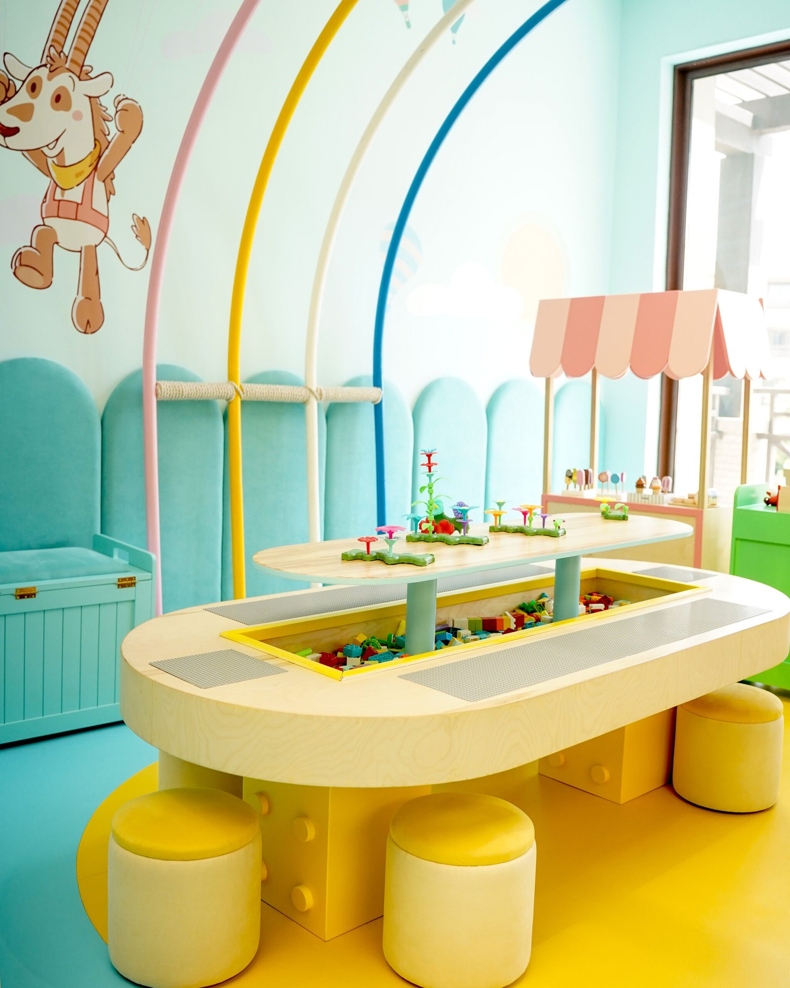 Supervised Play and Stay service for children at BlueBalloonia Muscat